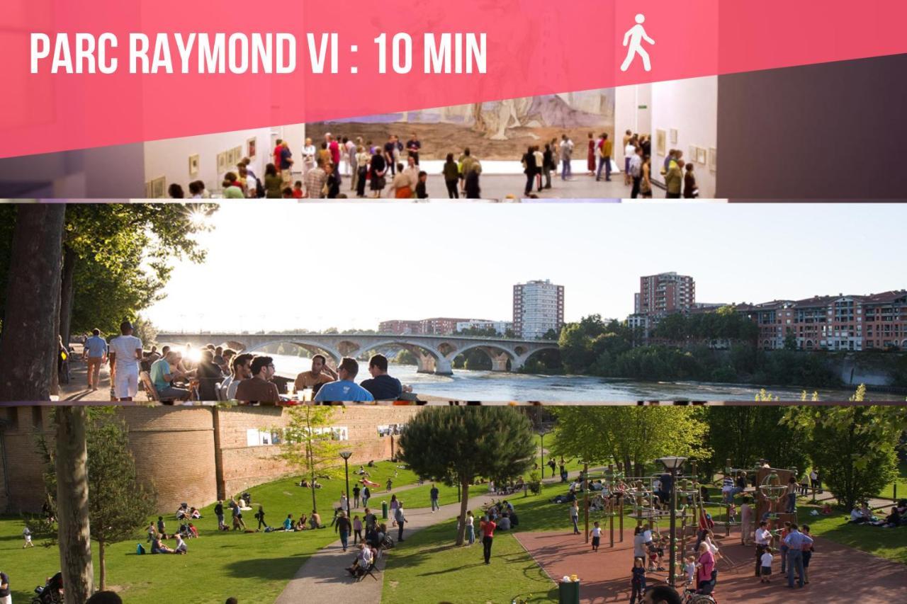 דירות טולוז Expat Renting - Le Bistrot - St Cyprien - Parking מראה חיצוני תמונה